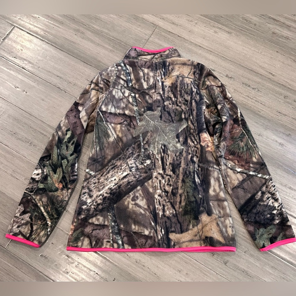 Mossy Oak Camo Fleece Jacket - Picture 4 of 5